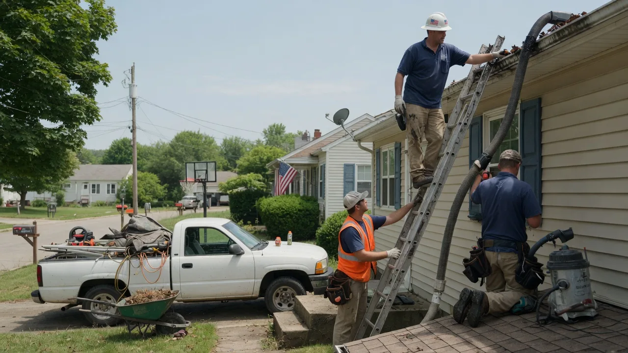 Gutter Installation in Paris Crossing, IN near me